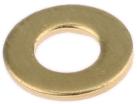 แหวนอีแปะ รอง ทองเหลือง RS PRO ความหนา 0.8 มม. M4
