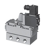 [สินค้าในสต็อค] วาล์วเดี่ยว ชนิดควบคุมแบบทางอ้อม 5 พอร์ต Selex Valve ซีรีส์ 4F4/5/6/7