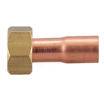 ฟิตติ้งท่อทองแดง ฟิตติ้งท่อทองแดงสำหรับจ่ายน้ำร้อน อะแดปเตอร์ซ็อกเก็ตท่อทองแดง (M150A-1/2X9.52)