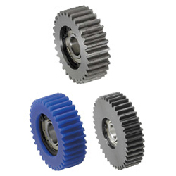 เฟืองตรง (Spur Gear) - ตลับลูกปืนประกอบ - ทำมุม 20 ° (GEABD2.0-32-20)