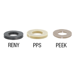แหวนรองพลาสติก/ PEEK/ PPS/ Reny (PEKW3)