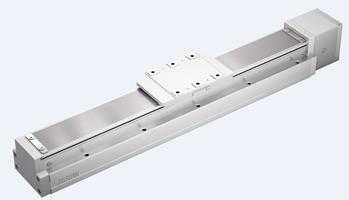 โรบอทแบบแกนเดียว E-MCT8 ชนิดมี ไกด์ ในตัว ชนิดปิดผนึกเต็มที่ (สำหรับสภาพแวดล้อมที่สะอาด)