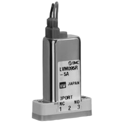 วาล์วขดลวดแม่เหล็กไฟฟ้าแบบ 2/3 ที่ทำงานโดยตรงขนาดกะทัดรัดสำหรับของเหลวเคมี LVM09 / 090 ซีรี่ส์ (LVM095R-5A-6)
