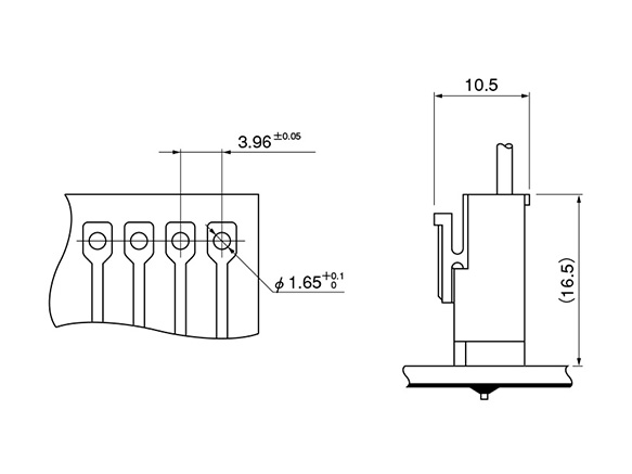 คอนเนคเตอร์ VH (คอนเนคเตอร์ สำหรับ PCB): ภาพที่เกี่ยวข้อง