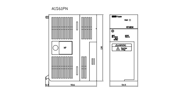 ยูนิตพาวเวอร์ซัพพลาย A1S61PN/A1S63P: รูปภาพที่เกี่ยวข้อง