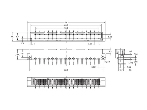 คอนเนคเตอร์ DIN (กระแสไฟฟ้าปานกลาง/สูง) XC4: รูปภาพที่เกี่ยวข้อง