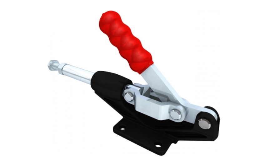 แคลมป์ปีกนก - ผลัก-ดึง - ฐานหน้าแปลน, ระยะเคลื่อนที่ 60 มม. มือจับแบบมุม GH-304-HM