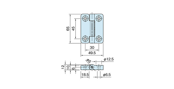 Drawing ระบุขนาด EFH5065SHP (เคาเตอร์ซิงค์)