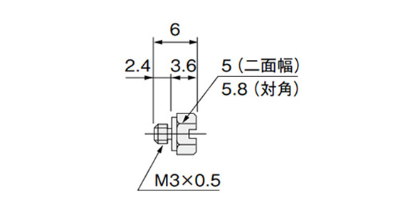 Drawing ระบุขนาดของ PF-M3