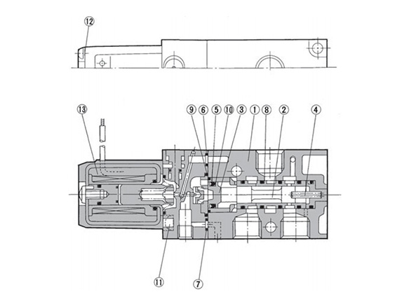 N.C. Drawing แสดงโครงสร้าง (VZ412)