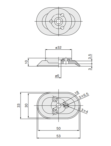 ประเภทงานหนัก (แบบวงรี) การ ดรออิ้งบอกขนาด ZP2-3050HW