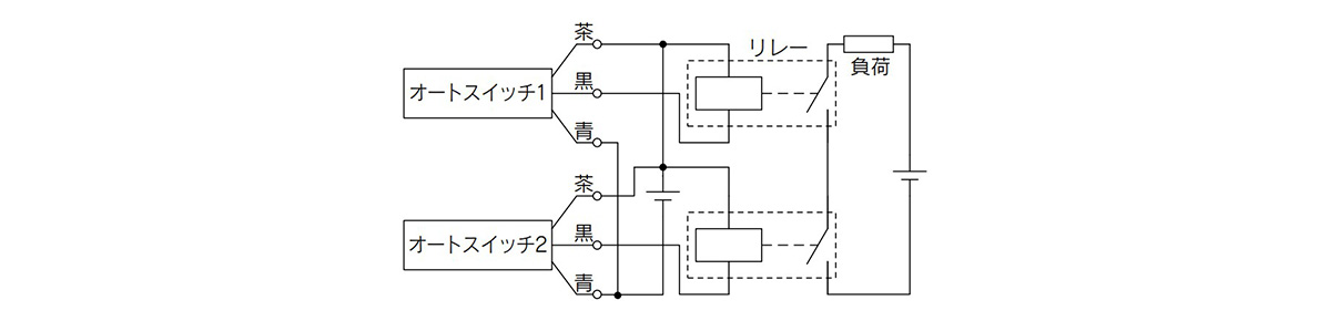 3- ขดลวด และ การเชื่อมต่อสายไฟ สำหรับ เอาต์พุต NPN (ใช้ รีเลย์)