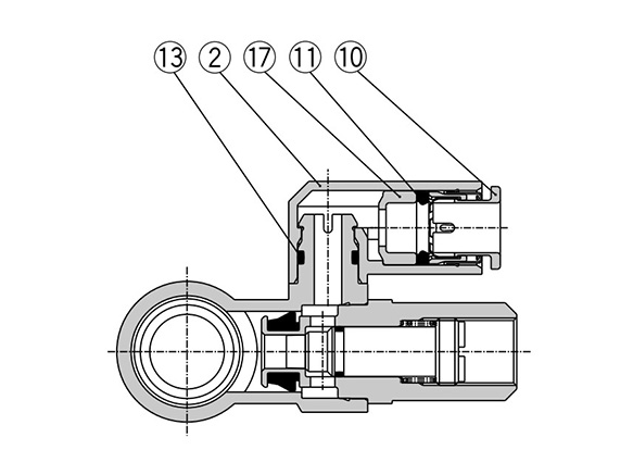 Drawing แสดงโครงสร้างของรุ่น ASD530F-02 1