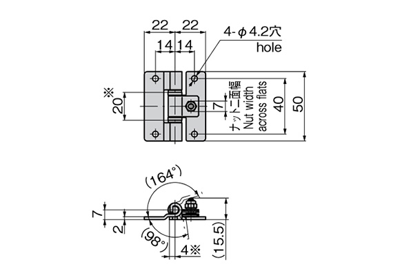 Drawing ระบุขนาดของ B-1159-1