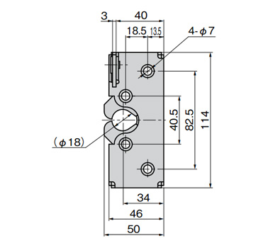 Drawing ระบุขนาดของ C-873-2