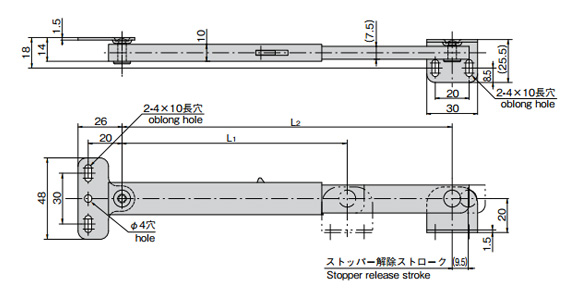 Drawing ระบุขนาดของ B-1223 (สำหรับด้านขวา)