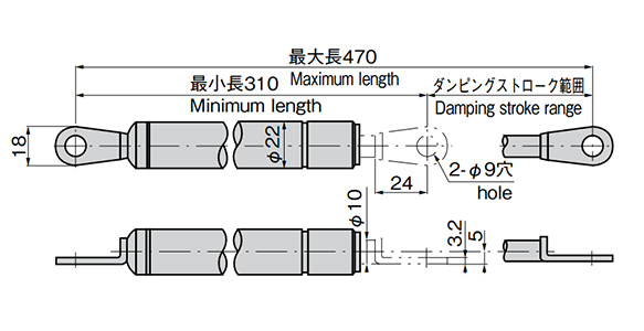 Drawing ระบุขนาดของ B-466-1