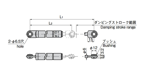 Drawing ระบุขนาดของ B-466-2, B-466-3