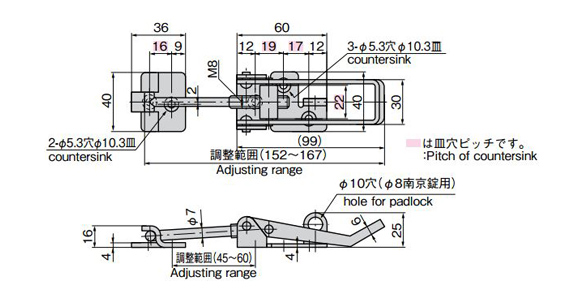 Drawing ระบุขนาดของ C-1221-1-1 (มม.)