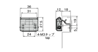 Drawing ระบุขนาดของ C-1017-B