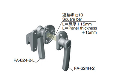 มือจับแบบปิดสนิท FA-624: รูปภาพที่เกี่ยวข้อง