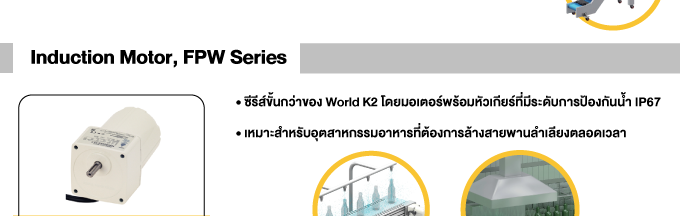 Induction Motor, FPW Series