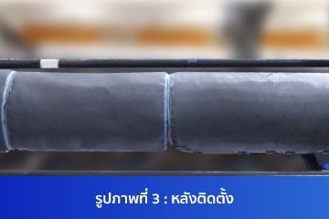 รูปภาพที่ 3 : หลังติดตั้ง