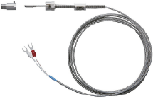 Sheathed Thermocouples -Spring Attachment Type-