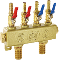 Manifold with Valve (Hose Joint)