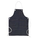 Apron with Denim Chest Rope - Working Apron