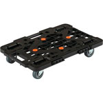 Coupled resin trolley, route van, mesh type