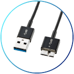 3. USB 3.0 Speed 5 Gbps