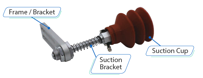 Suction Bracket (หรือ Suction Stem)