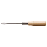 Wooden Handle Screwdriver (with Magnet)