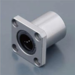Flanged Linear Bushings - Standard Type - Single Type - with Square Flange