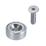 Magnet - Countersunk with Holder - Round Type