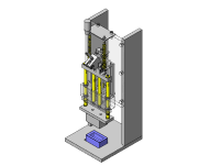 กลไกแคลมป์ท็อกเกิลช่วงชักยาว (Long-Stroke Toggle Clamp Mechanism)