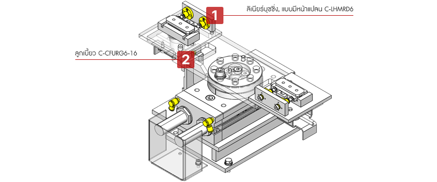 กลไกโอนย้ายชิ้นงาน