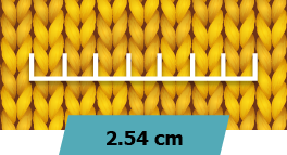 Pattern 2.54 cm