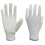 Cut-Resistant Gloves (Nitrile, 13G, White, TSUNOOGA)