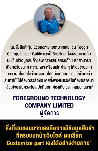 FOREGROUND TECHNOLOGY COMPANY LIMITED ผู้จัดการ