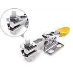 Toggle Clamps Horizontal, Hold Down Pressure 264N, Stainless Steel