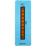 Non-Reversible Temperature Sensitive Label