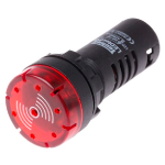 Red LED Pilot Light Complete With Sounder