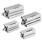 Compact Cylinder, Anti-Lateral Load Type, CQS□S Series