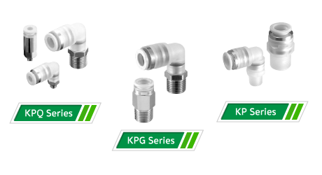 One-Touch Fittings, KP/KPQ/KPG Series