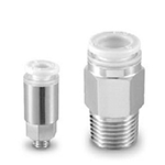 Male Connector, Clean One-Touch Fitting, KPGH Series