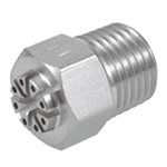 KNS Series Low-Noise Nozzle with Male Thread 