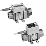 3-Color Display Digital Flow Switch for Water, PF3W Series
