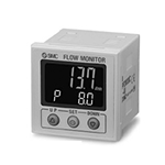 3-Color Display Digital Flow Monitor for Water, PF3W3 Series